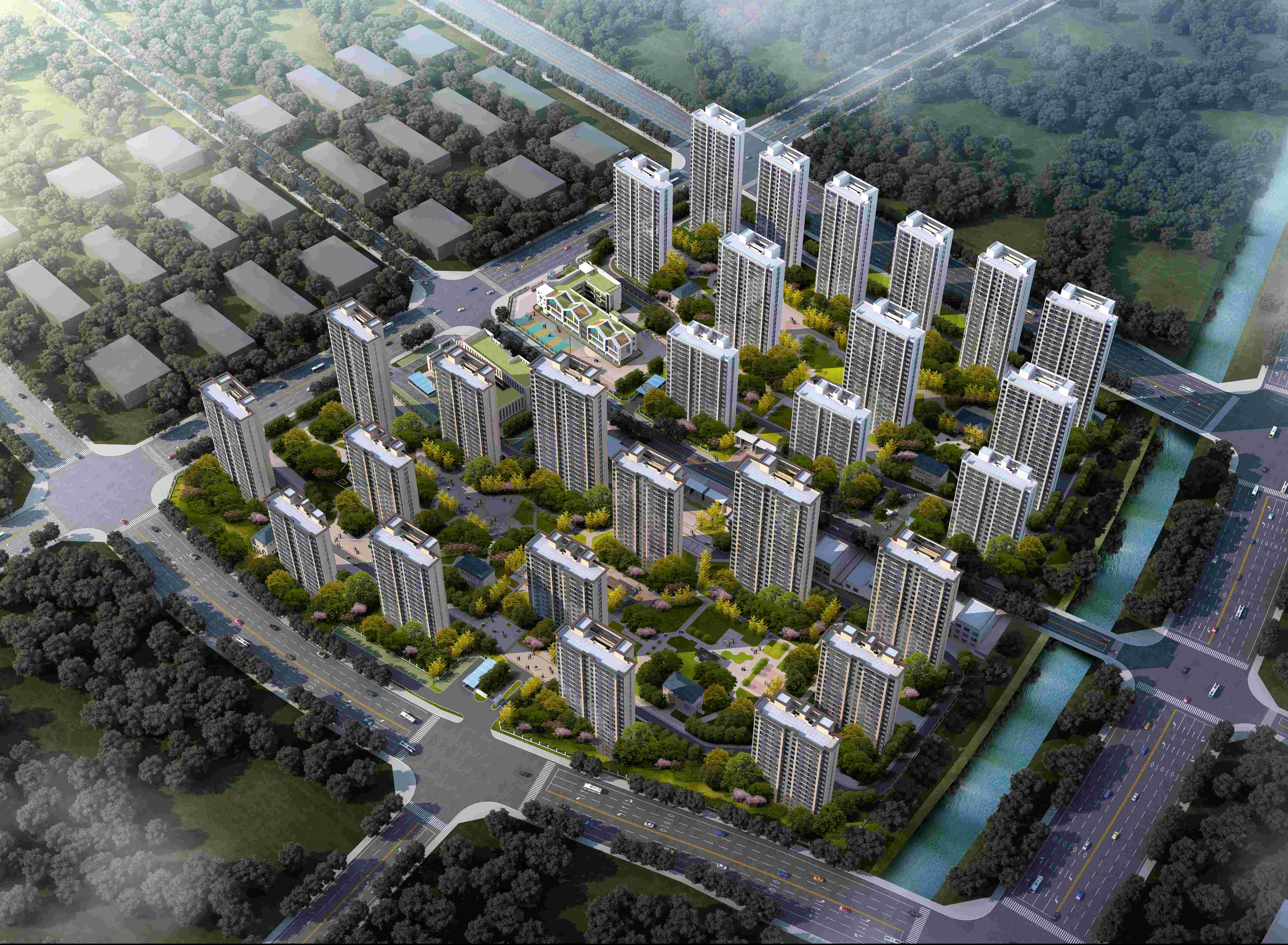合肥市庐江县中建国际合庐产业新城项目（一期）2标段